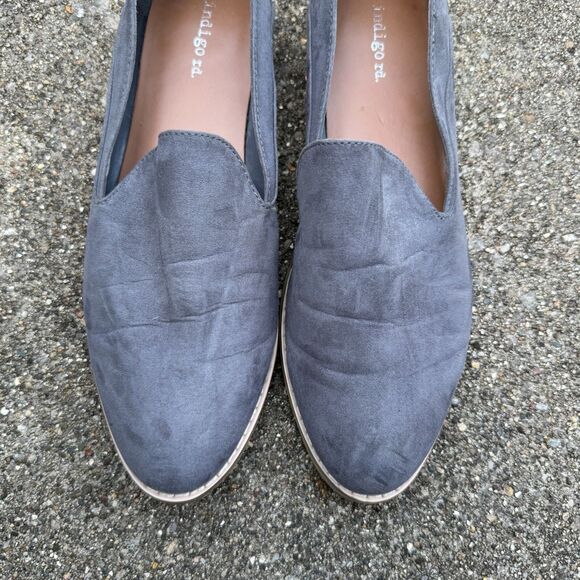 Indigo Road Hestley Loafer Womens Size 10 M Gray Slip On Closed Toe Casual Shoes - Picture 2 of 9